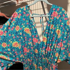 Boho Floral Maxi Dress